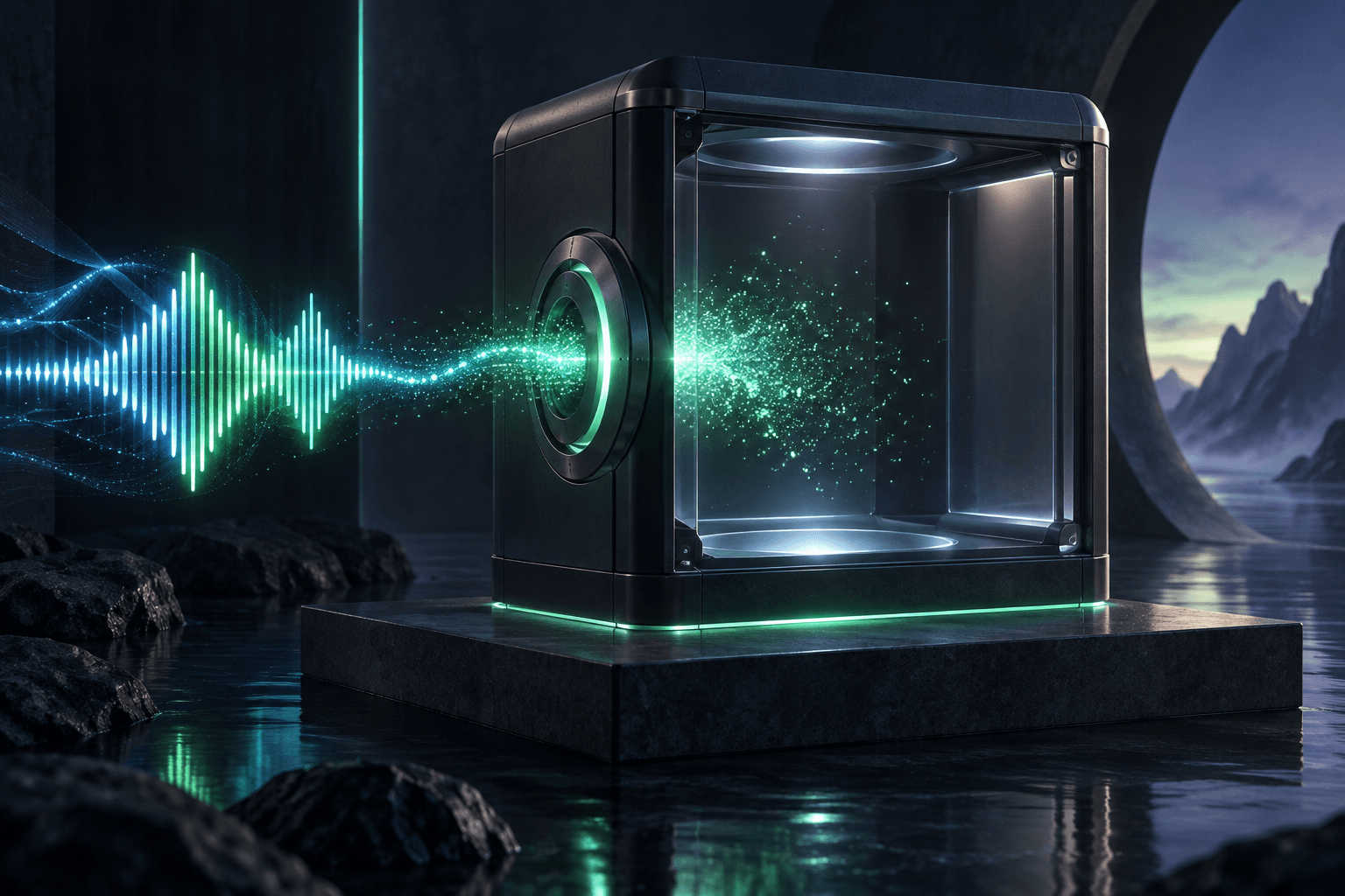 Privacy by design: audio processed in memory and discarded immediately