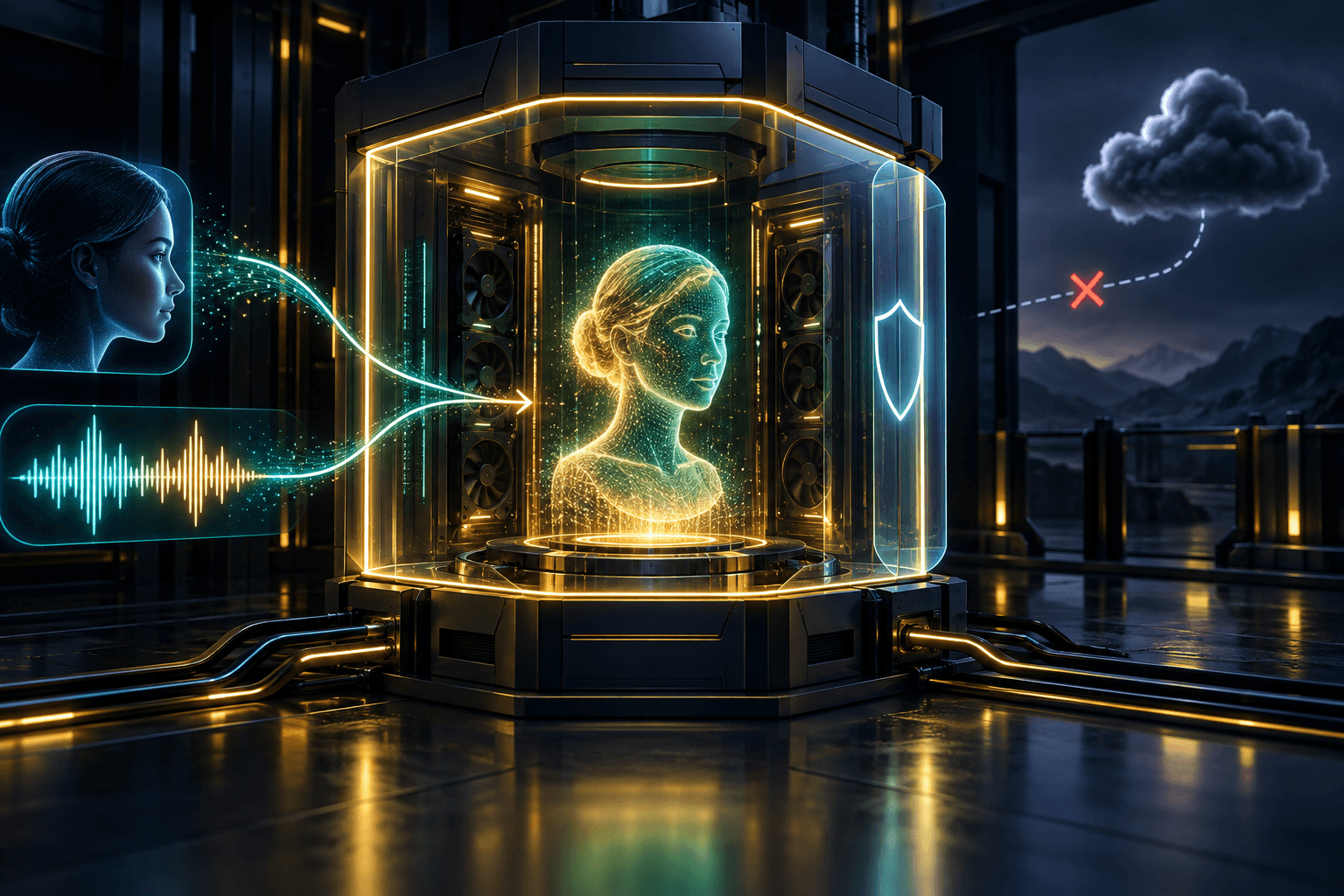 Why avatar training and inference never leave your machine